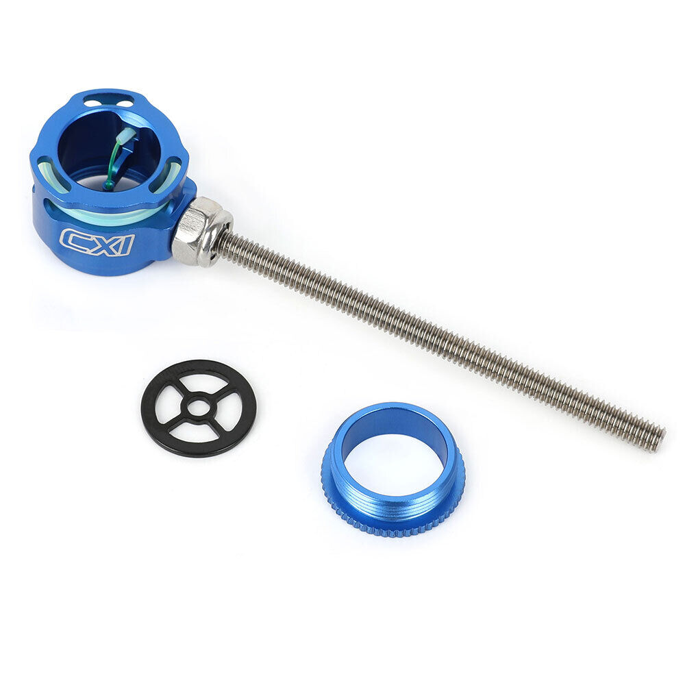 Recurve Bow Sight 1 Pin 0.019" Optical Fiber Single Pin Alloy Archery Hunting